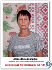 Батенко Ірина Дмитрівна